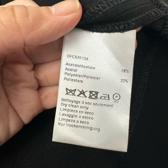 GERARD DAREL Black 3/4 Sleeve‎ Boxy Blouse size 40 ( large) - Picture 7 of 9